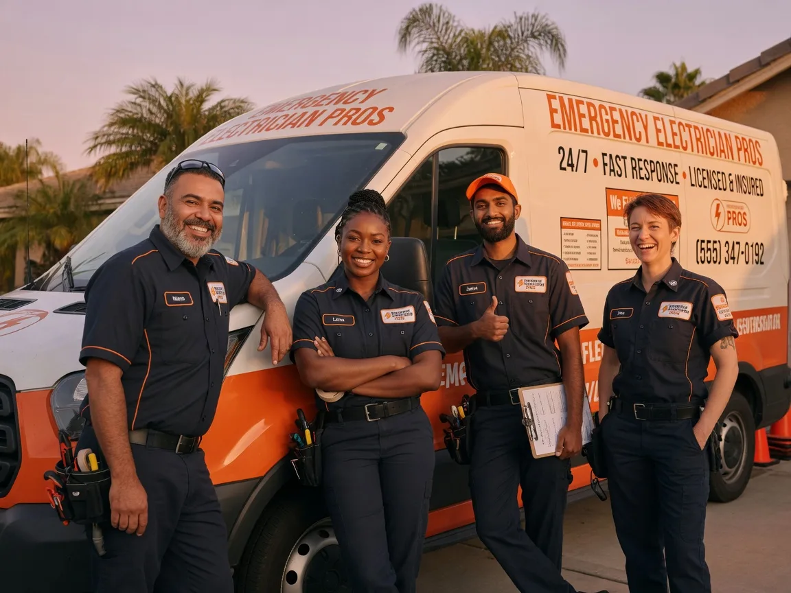 Emergency Electrician company in Corona, CA